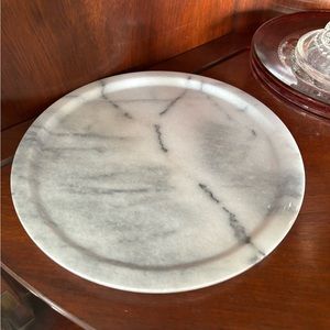 Marble serving plate
